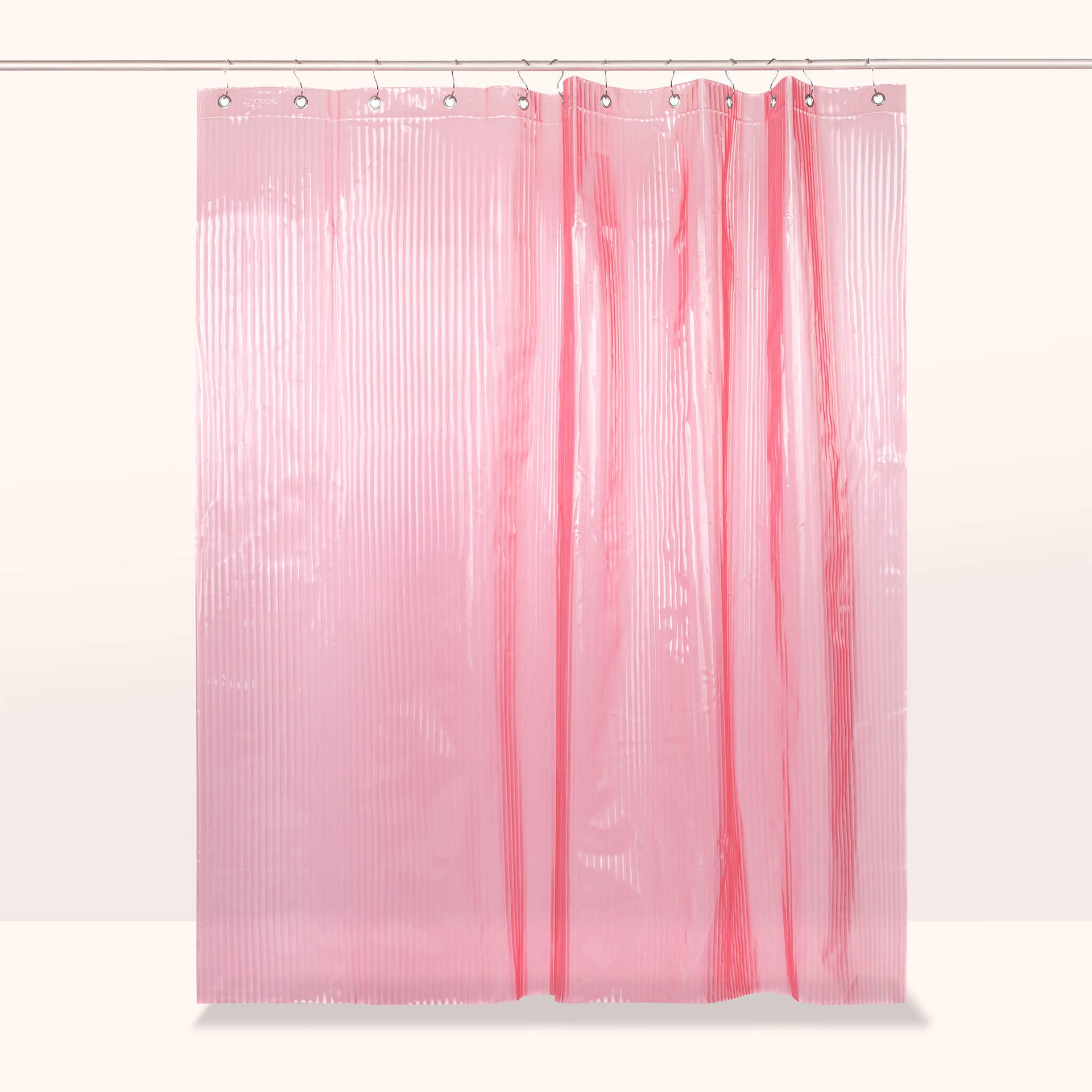 Fluted Shower Curtain