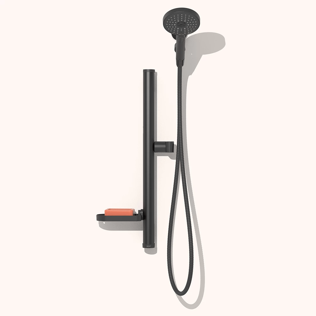 Customize your shower experience with your choice of sproos! accessories.
